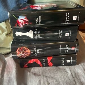 Twilight Saga Book Set by - Black Covers